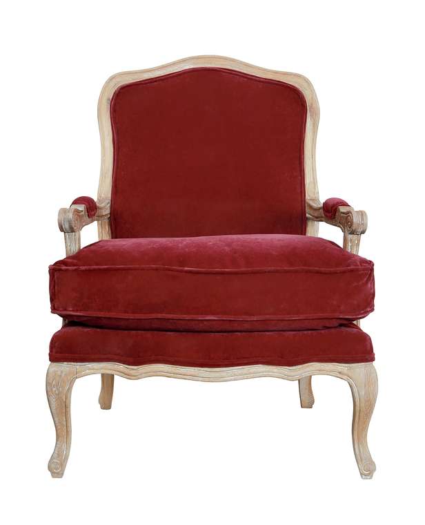 Кресло Nitro бордового цвета