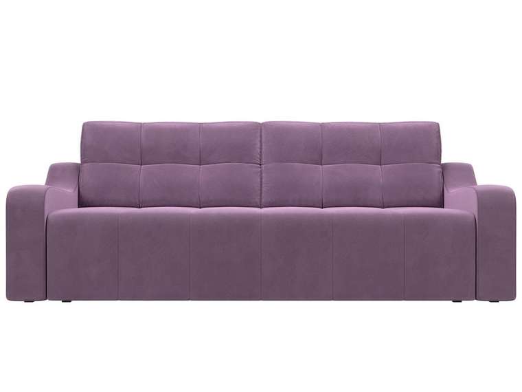 Прямой диван-кровать Итон сиреневого цвета