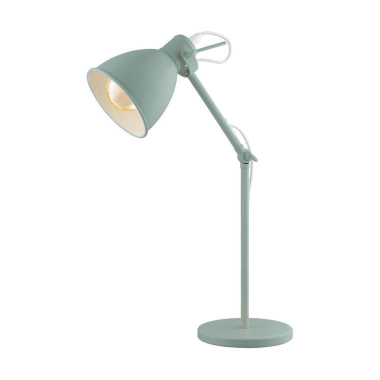 Настольная лампа Priddy-P зеленого цвета