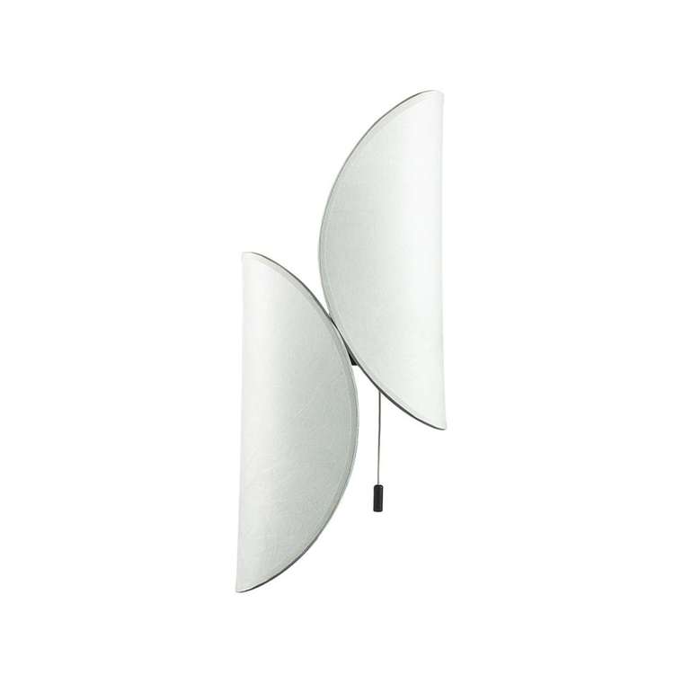 Бра Odeon Light Silk 7067/2W черный/белый/шелк/металл IP20 LED G9 5W 220V