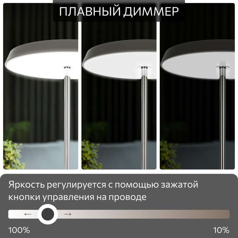 Citilux LINA CL812012 LED Настольная лампа с диммером Серая