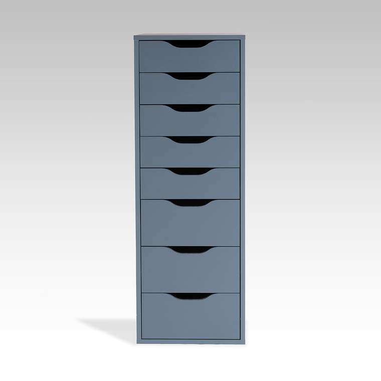 Комод Ингар серо-бирюзового цвета