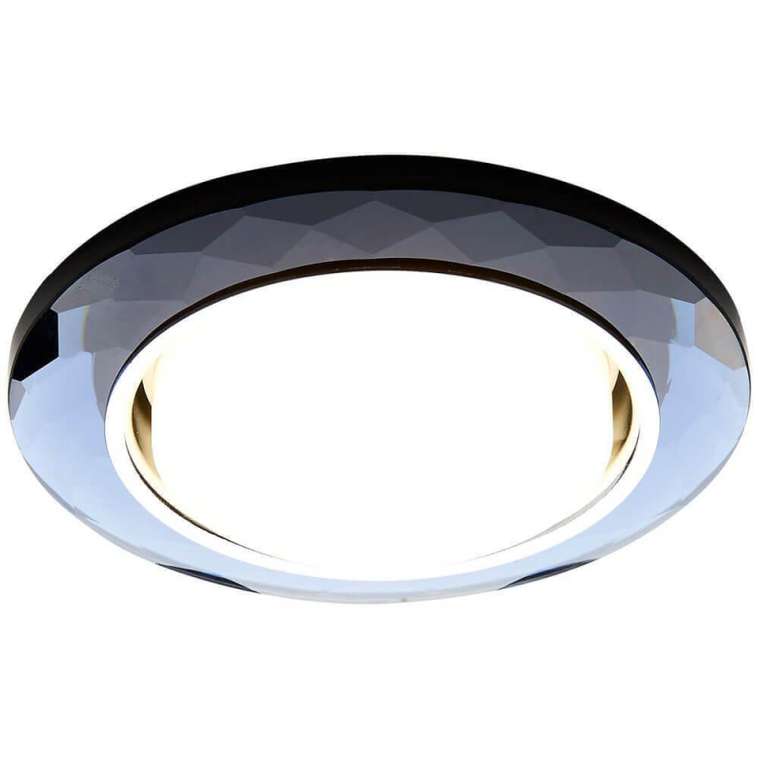 Встраиваемый светильник GX53 Classic G8077 BK (стекло, цвет черный)