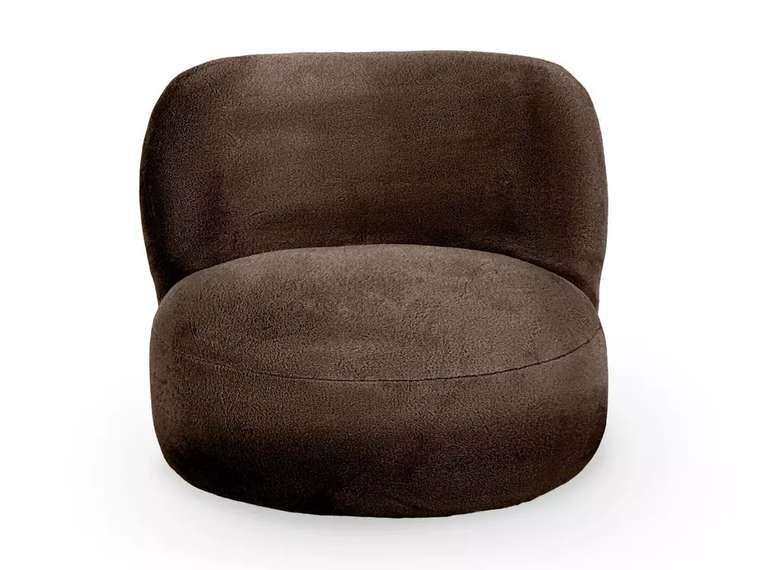 Кресло Patti коричневого цвета
