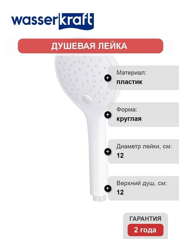 Душевая лейка Mindel