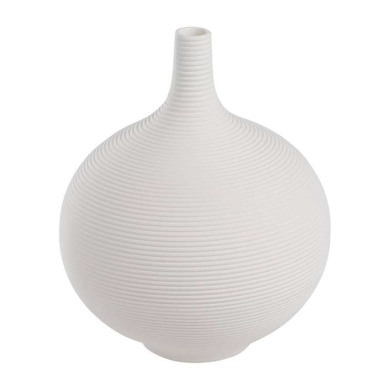Ваза для декора Mitane белого цвета