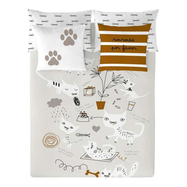 Пододеяльник Panzup Cats 180/190 кровать (260 x 220 см)