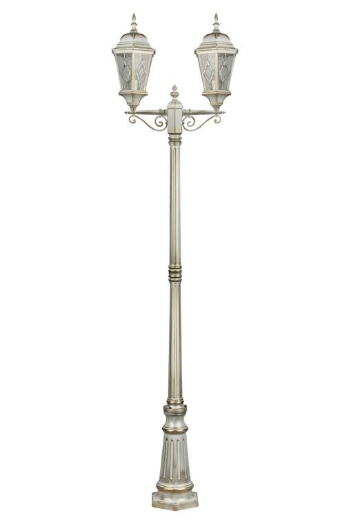 Наземный фонарь IP44 Oasis Light ASTORIA 2M 91409MA Gw ромб