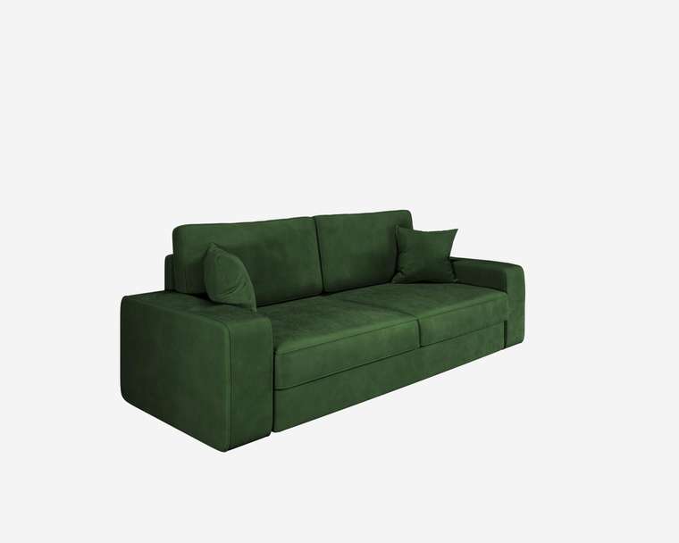 Диван-кровать Lykke 2 зеленого цвета