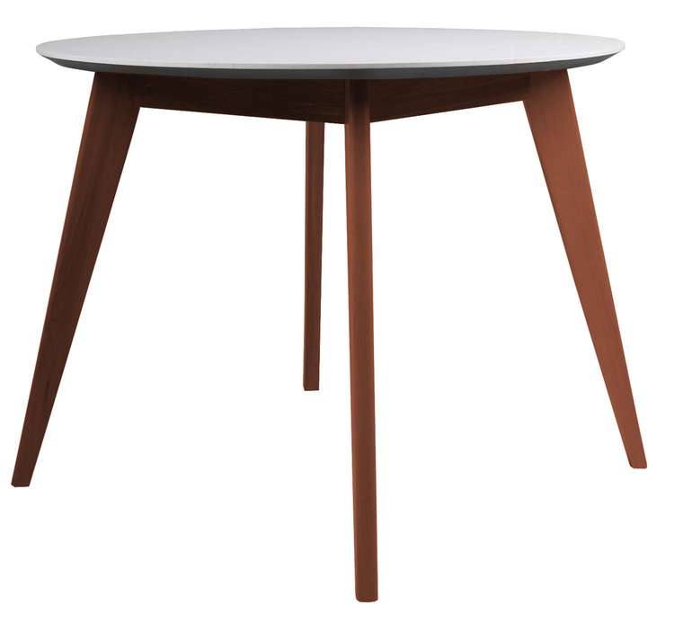 Обеденный стол Лунд серо-коричневого цвета