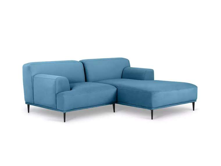 Угловой диван Portofino светло-синего цвета