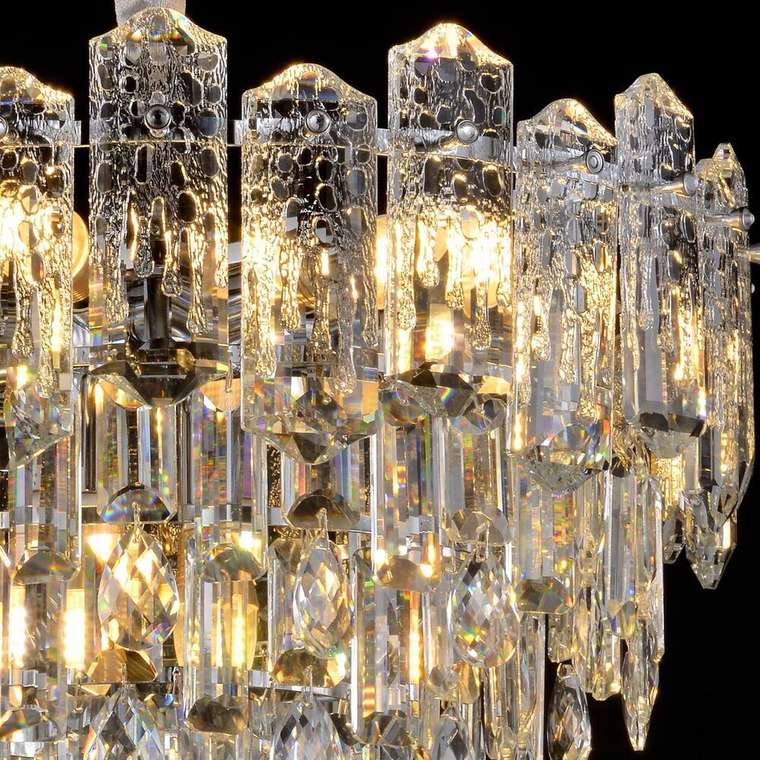 Хрустальная люстра 72380-0.3-600 CH (хрусталь, цвет прозрачный)