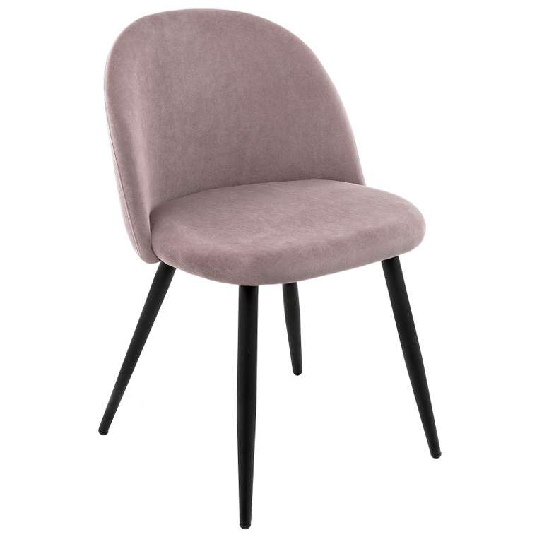 Обеденный стул Vels light purple светло-пурпурного цвета