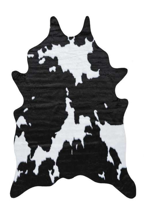 Шкура искусственная Rodeo черно-белая корова 200х150