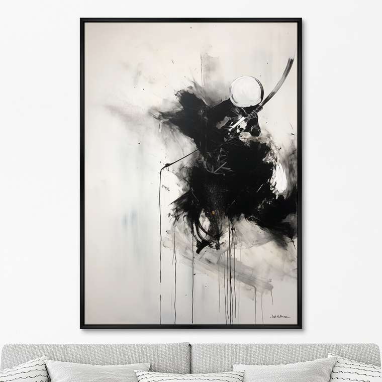 Репродукция картины The passion of Polo, No 1, 2024г.