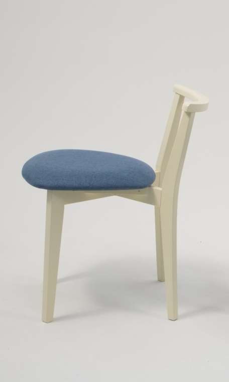 Стул Франк сине-бежевого цвета