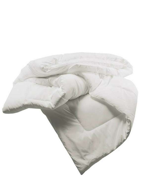  Одеяло Milk Comfort 195х215 белого цвета
