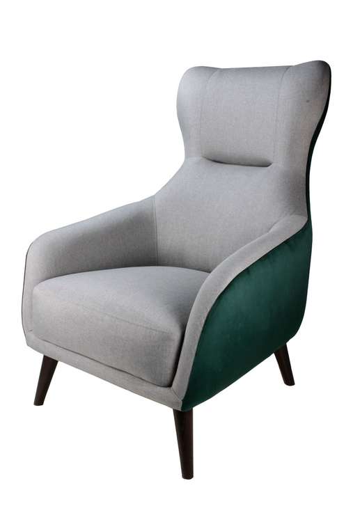 Кресло Extrasoft серого цвета