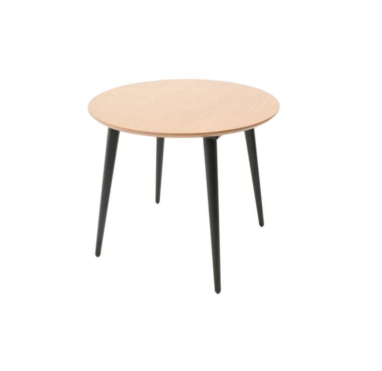 Обеденный стол Монте D90 бежевого цвета