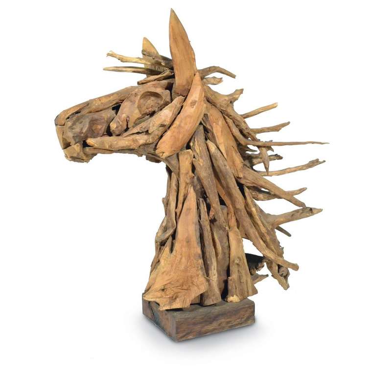 Декор "Driftwood horse head"