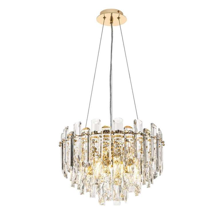 Хрустальная люстра ML.7088.400 GD (хрусталь, цвет прозрачный)