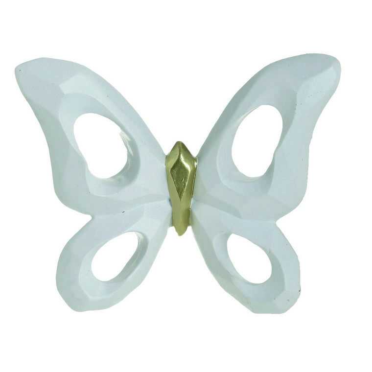Декор настенный Butterfly белого цвета