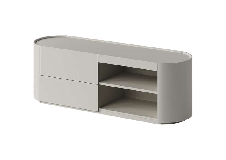 Тумба под ТВ Lagom 2 серо-бежевого цвета