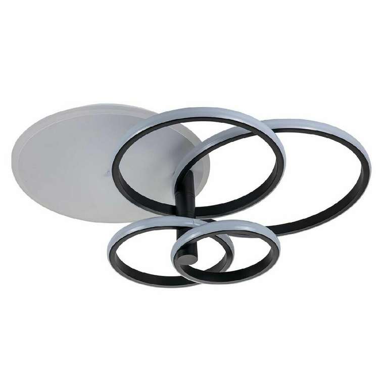 Потолочная люстра Contour 10213/4LED BL White (акрил, цвет черный)
