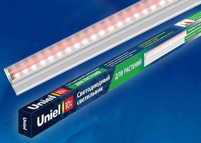 Для растений ULI-P16-10W/SPLE IP20 White (пластик, цвет прозрачный)