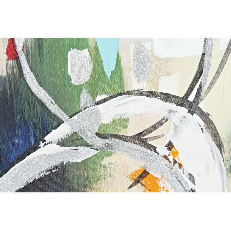 Картина 60 x 2,8 x 60 cm Абстракция современный (3 Предметы)