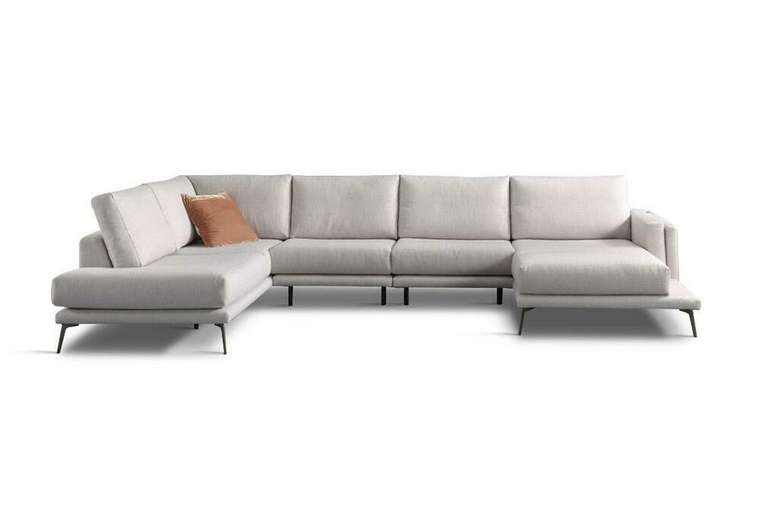 П-образный диван Walker белого цвета
