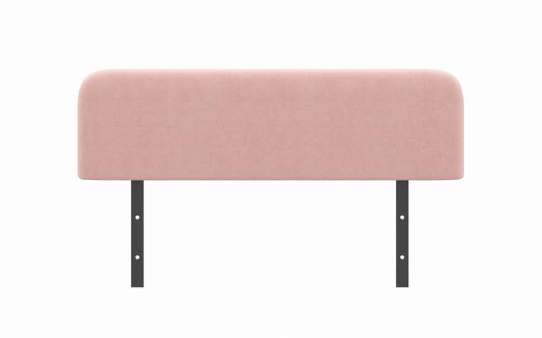 Кровать-диван Leonardo 80х180 розового цвета с бортиком