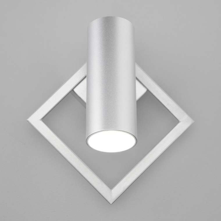 Настенный светодиодный светильник 20091/1 LED серебро Turro