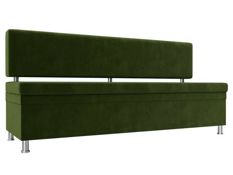 Прямой диван Стайл зеленого цвета