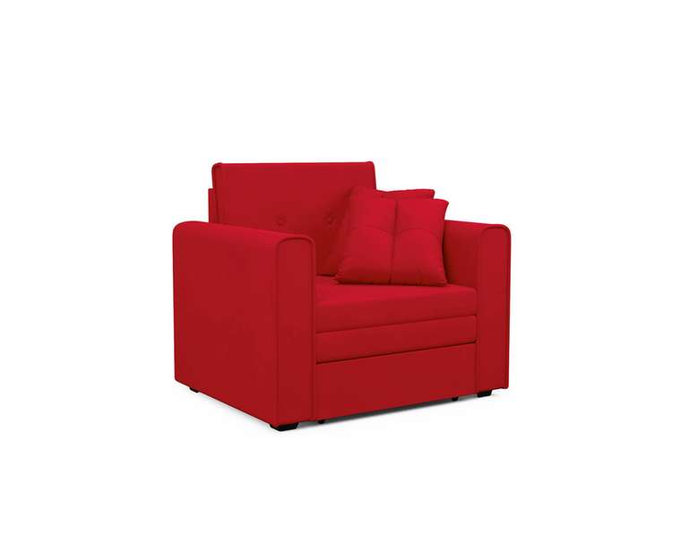 Кресло-кровать Санта красного цвета