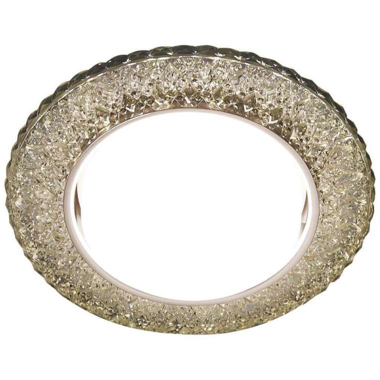 Встраиваемый светильник GX53 LED G298 CL/WW (пластик, цвет прозрачный)