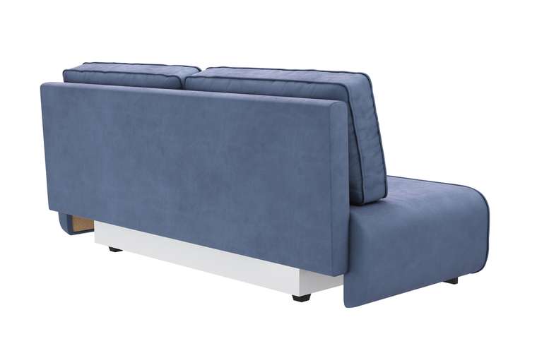 Диван-кровать Лаки синего цвета