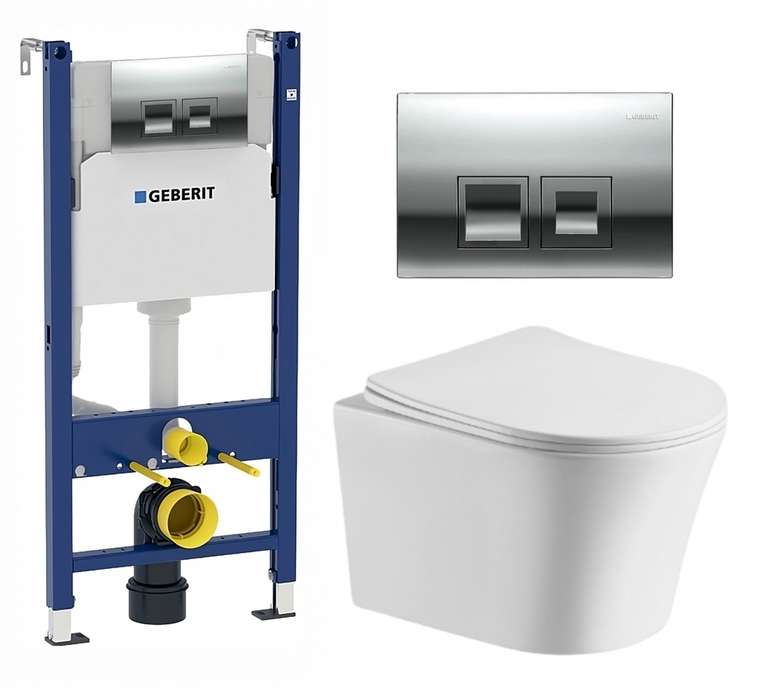 Комплект 3 в 1 инсталляция Duofix