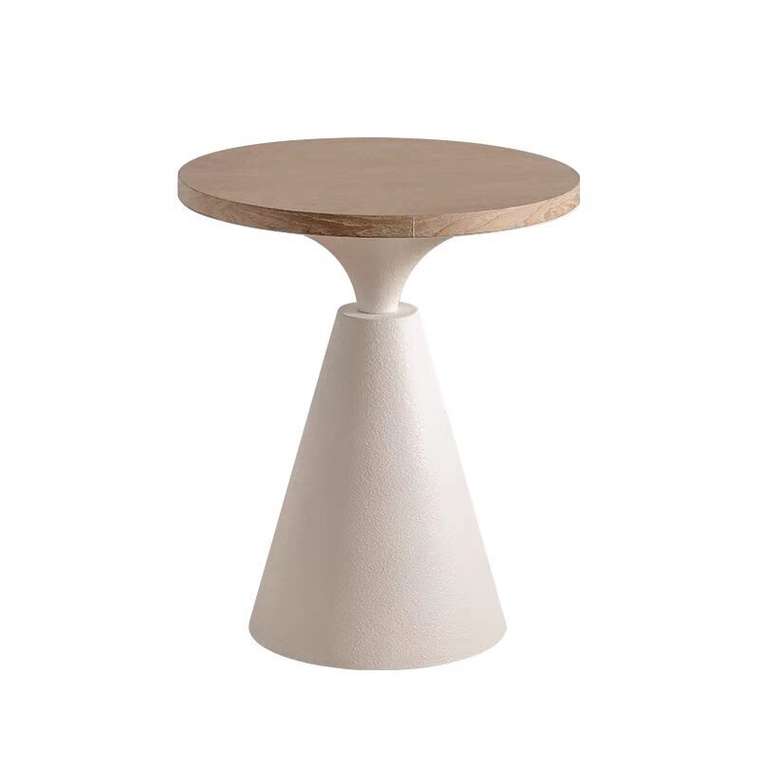 Кофейный стол KL-22XSH1871-white бежевого цвета