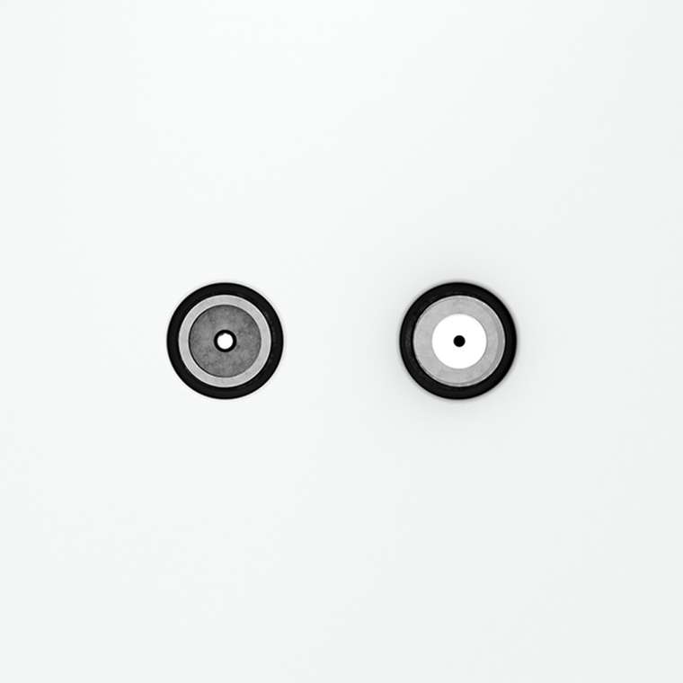 Розетка телевизионная встраиваемая VOLTUM S70 оконечная TV+SAT, (белый матовый)