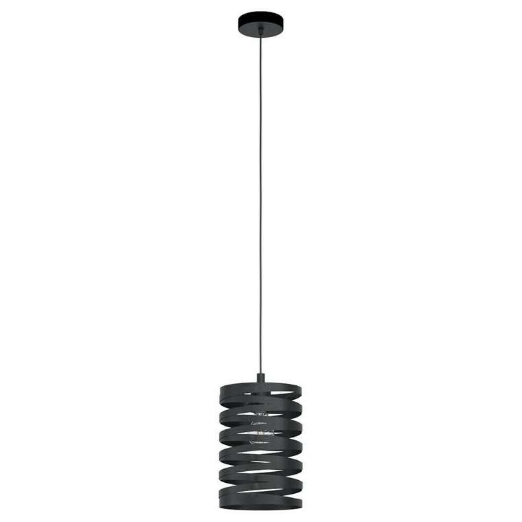 Подвесной светильник Eglo Cremella черного цвета