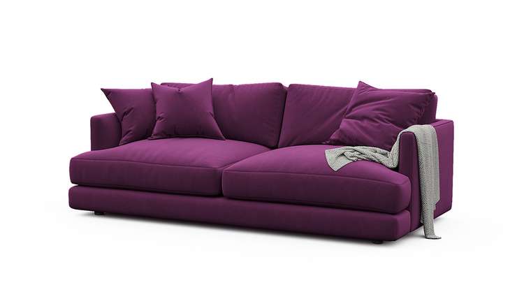 Диван-кровать Ибица фиолетового цвета