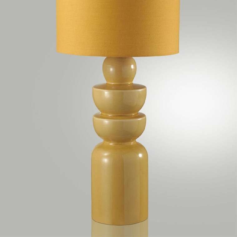 Настольная лампа Segi 8130/1T (ткань, цвет желтый)