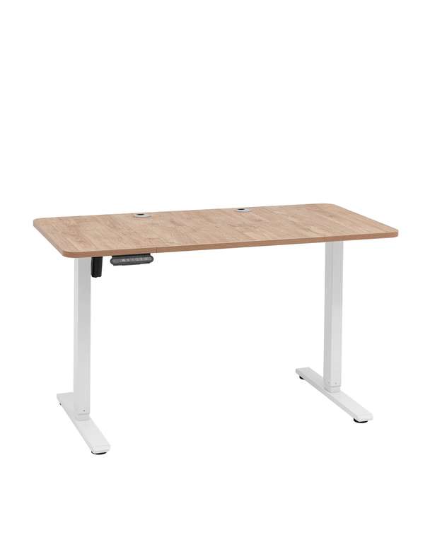 Письменный стол бело-бежевого цвета