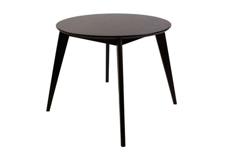 Стол обеденный Сканди D100 цвета венге