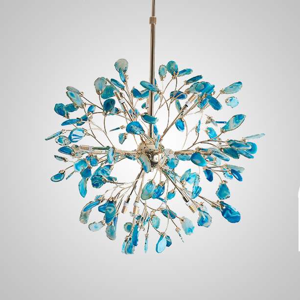 Потолочная люстра AGATE 8 L18 Multicolor