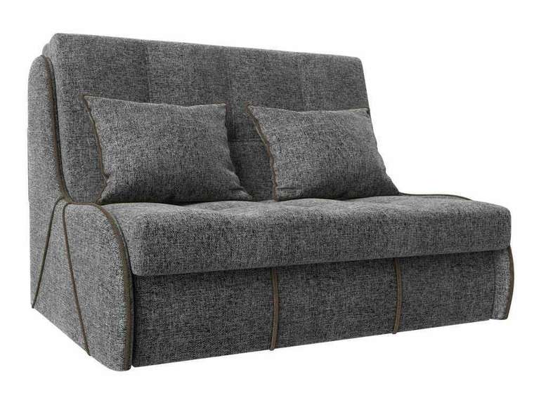 Прямой диван-кровать Риттэр серого цвета