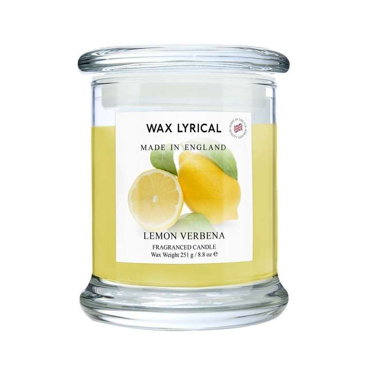 Ароматическая свеча Вербена лимонная