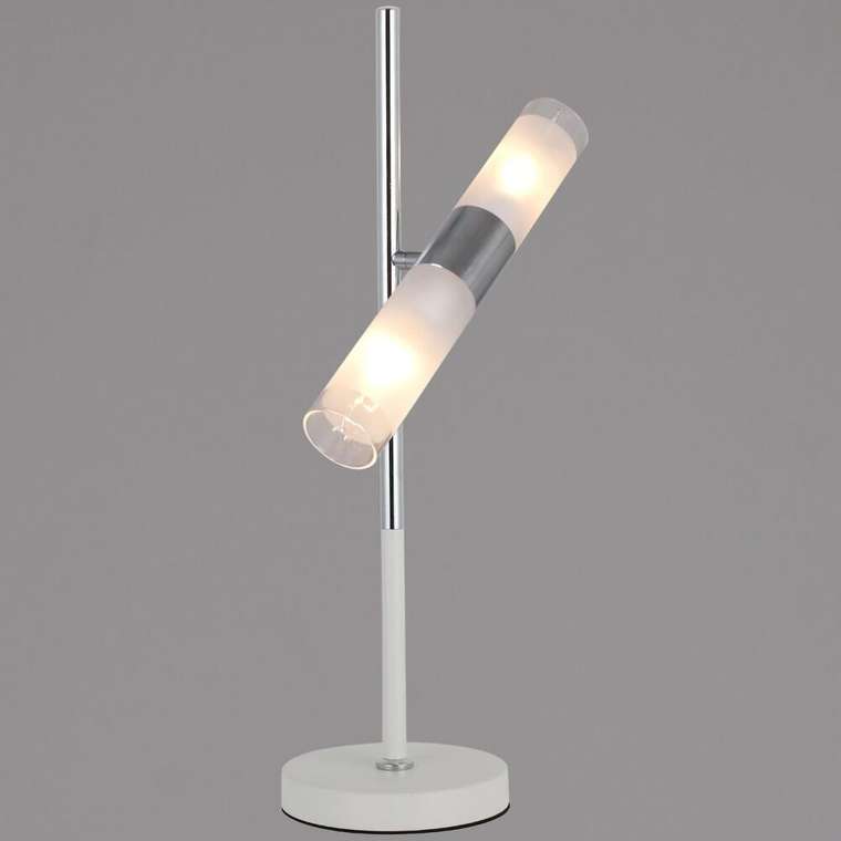 Настольная лампа 48747-0.7-02 (стекло, цвет белый)