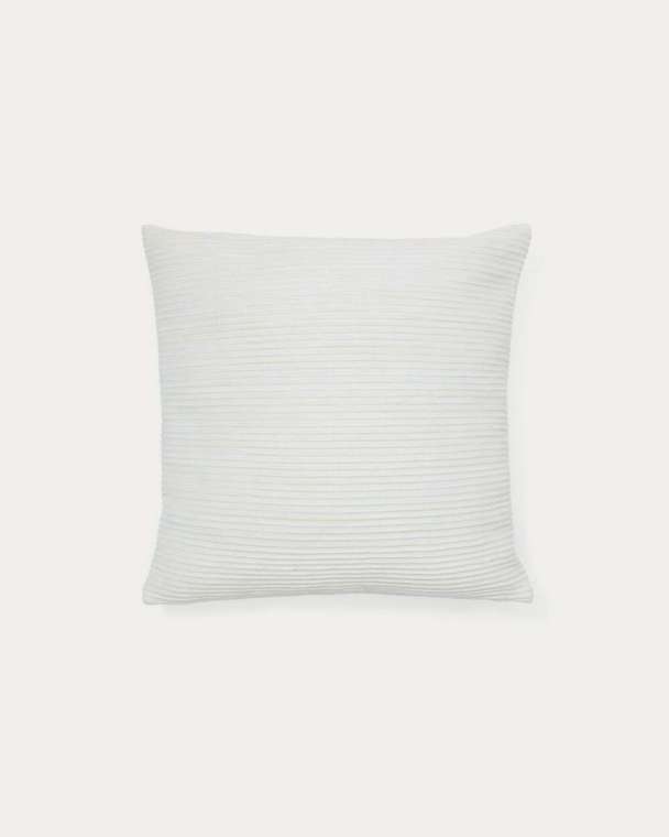 Чехол на подушку Minec 45х45 молочного цвета